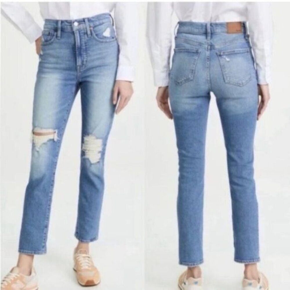 Madewell Perfect Vintage‎ Jean High rise straight leg size 26